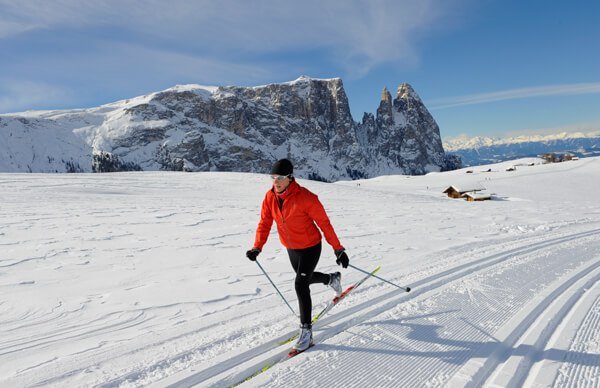 In una vacanza di sci di fondo in Alto Adige dovreste visitare anche l'Alpe di Siusi