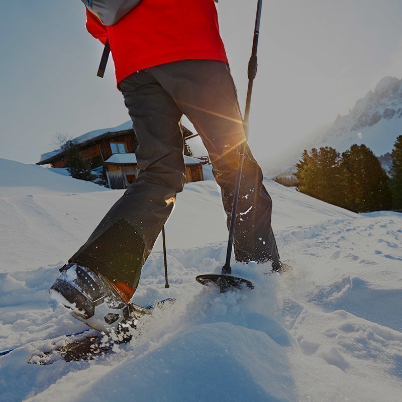 Schneeschuhwandern und Winterwandern in den Dolomiten